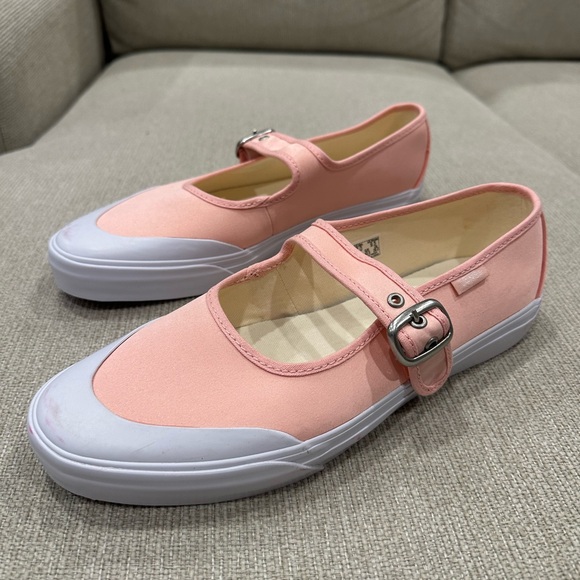 Vans Pink Mary Jane Sneakers - Picture 2 of 9